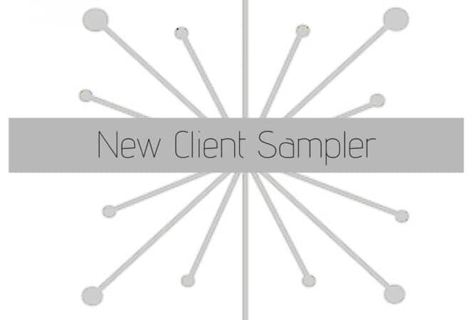 new client sampler graphic