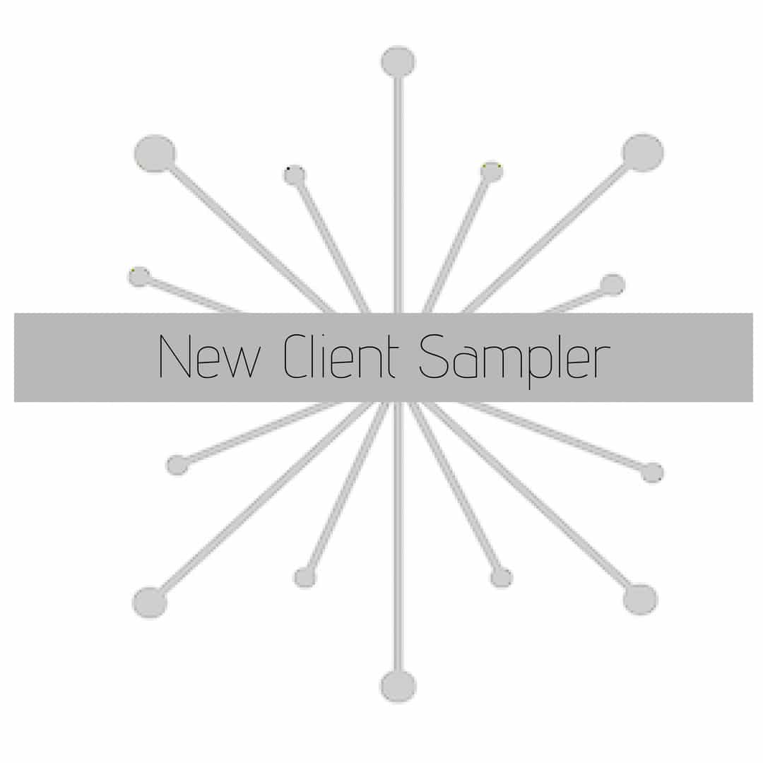 New Client Sampler: $59
